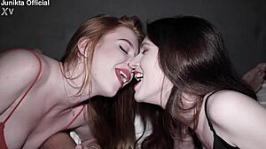 Vampire Girls Suck Man's Sperm in Hotel Room!