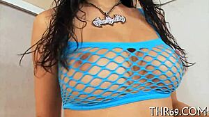 teen gives blowjob to thick prick