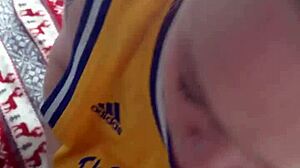 i love how thick redhead takes big black cock in homemade amateur video