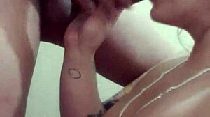 Colombian milf gets blowjob and fucked on street