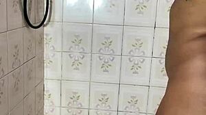 Hidden Camera Catches Latina Peeing and Masturbating in Secret