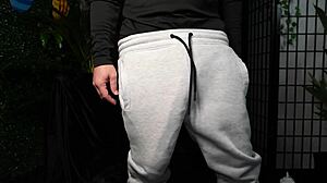 Huge White Cock Cums In Condom Until It Explodes And Drinks Piss Vs Biggest Cock