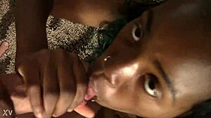 Black Blowjob With C-Toy!