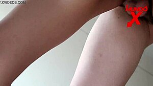 the guy enters the room and meets the girl