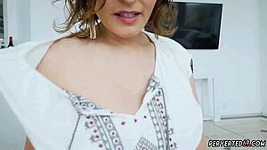 Krissy Lynn's First Time in Heels as Sinful Stepmother.