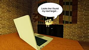 Oh, roblox girl gets fucked by intruder!