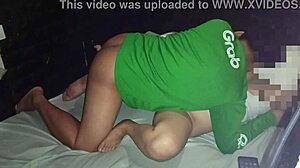 Foreman Fucks Wife And Husband In Bent Over Doggystyle