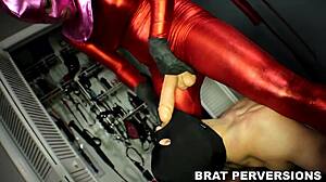 Freaky Dominatrix Uses Dildo And Strapon For Bisexual Training Session