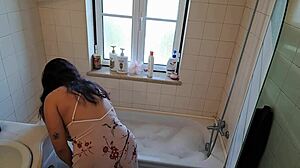 yo, my latina wife got the handyman fixing our hot tub