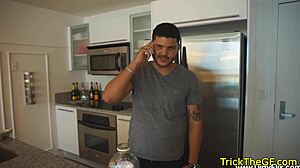 So this real petite 18+ Euro chick got tricked into bondage and pussyfucked by a friend. It was wild!