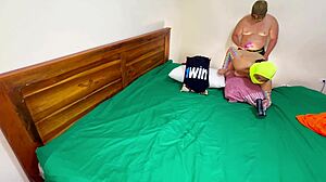 stepsister's husband fucks me hard without condom in homemade passion