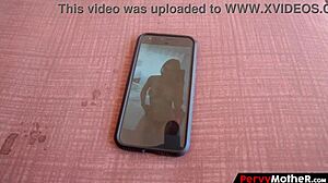 the boy flashes after seeing mom's naked videos in the garage