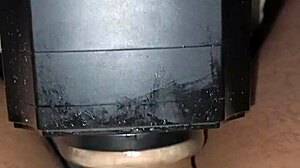 lovense solace toy cumshot by stranger