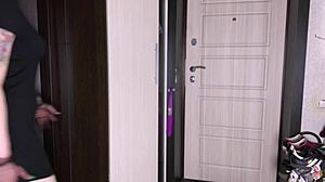 mavis meets johnny after work for blowjob and hotel fuck