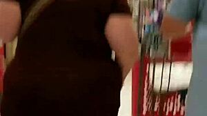 filthy trap with fat granny in shop, big ass bbw action