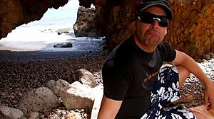 Sofia Valentine Gets Anal Fingering And Fucking In Desert Wearing Heels And Lingerie