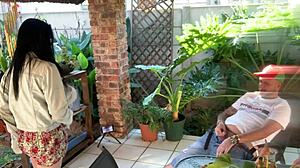 Mutual Masturbation Outdoor with My Stepsis, So Hot!
