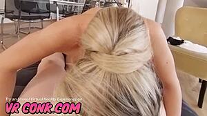 What happens in the horny doctor's treatment? Vrconk's full of blowjobs, doggystyle, and fingering in the hospital.