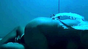 Latina fat tits riding huge black cock on halloween