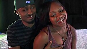 Introduction to dick slapped featuring a couple in casting interview