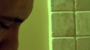 hot woman likes getting her wet pussy railed in the bathroom!