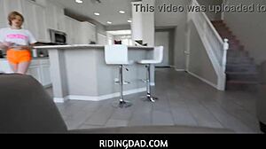 i tease the little stepdaughter sahara skye with my cock