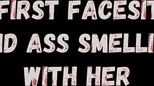 First Facesitting Session with Her Blonde Milf Ass