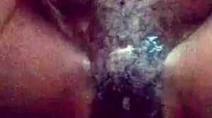 teen girl having fun alone in the dark