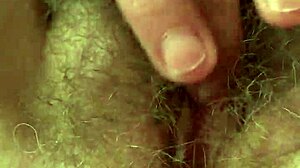 me masturbating my hairy pussy and beaver