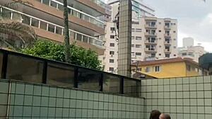 Ele Ficou Passando A Rola Dura Em Mim Dentro Da Piscina