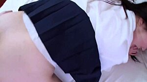 Japanese School Girl Sucking and Fucking, Oh My!