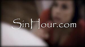 Hot Natural Bodies Brunette Pleasured By Dharma Jones And Mike Mancini In Hardcore Action