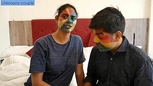 Teacher Kapoor Licks Shraddha's Wet Pussy