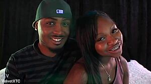 Introduction to dick slapped featuring a couple in casting interview