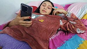 Rosibel, My Desired Stepdaughter, Removes Condom for Deep Creampie Finish