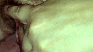 wife gets creampied by husband in bedroom scene