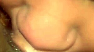 balls milking raw sloppy blowjob with lactating milk