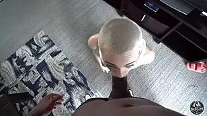 louies buzz cut european neighbor invited for some hard bbc stateside