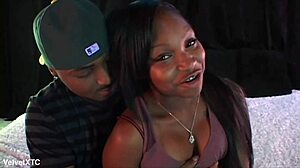 Introduction to dick slapped featuring a couple in casting interview