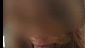 pov blowjob with aurora in amateur sucking session