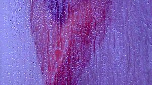 COLLEGE TANNED GORGEOUS GIRL TAKE A SHOWER IN BIKINI