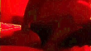 Latina fat tits riding huge black cock on halloween