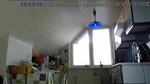 Amazing big ass sexydea flashing her cute feet provocatively