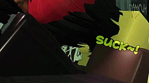 made a new friend clubbing, sucked huge black cock wild!