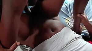 Morning Glory With Petite 18+ Chocolate Lady Moaning Loud