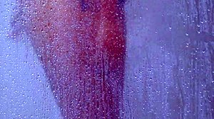 COLLEGE TANNED GORGEOUS GIRL TAKE A SHOWER IN BIKINI