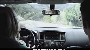 Pervert Stories: Driving Teacher Engages in Fucking with Teen 18+ in Car, Bent Over and Cowgirl