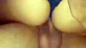 Latina enjoys home anal sex