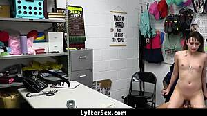 Teen Caught Stealing on Birthday Must Fuck Store Associate to Escape Punishment