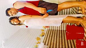 Husband Fucking Wife Hard in Bedroom!